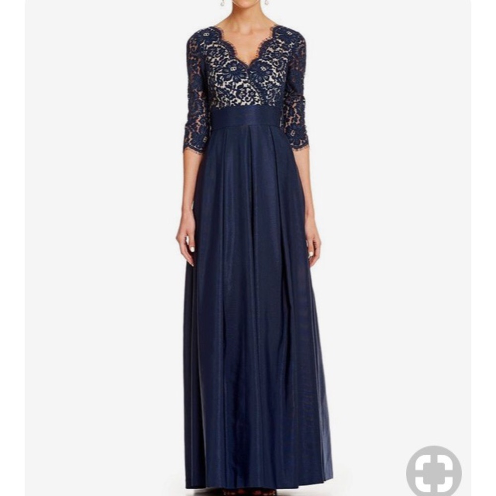 Eliza J Lace Ballgown Dress